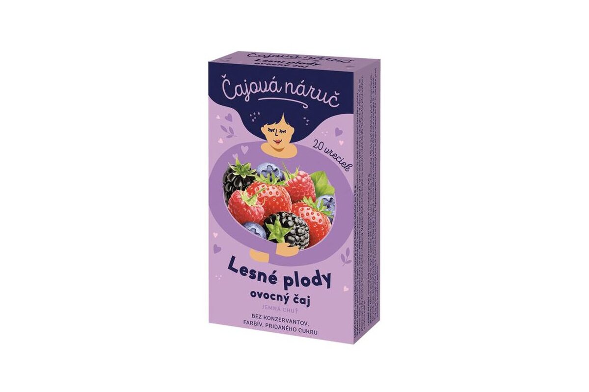 Čaj bylinný Čajová náruč Lesné plody 30 g LEROS